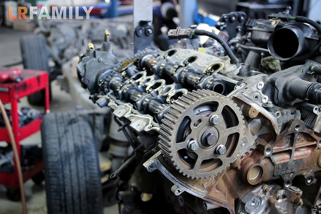 Ремонт двигателя 2.7 TDV6 Land Rover