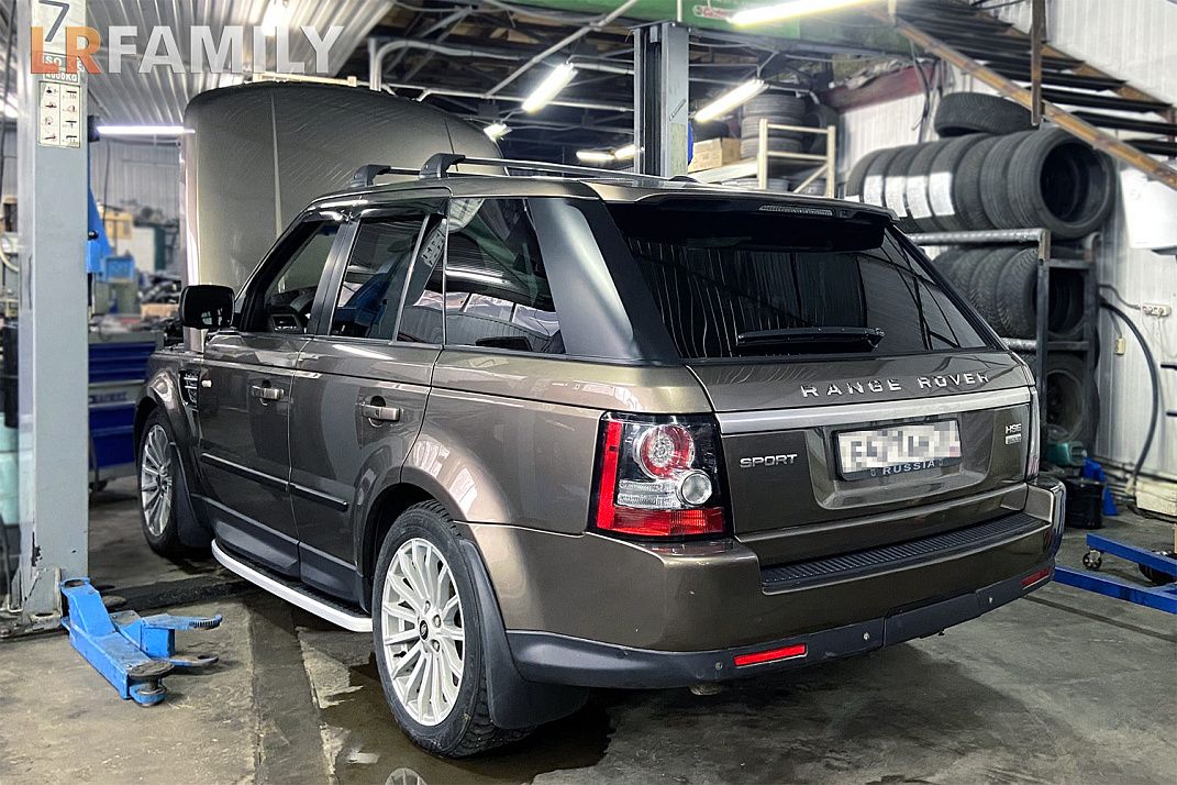 Ограничение мощности range rover