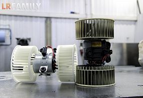 Неисправность моторчика вентилятора печки Range Rover L322