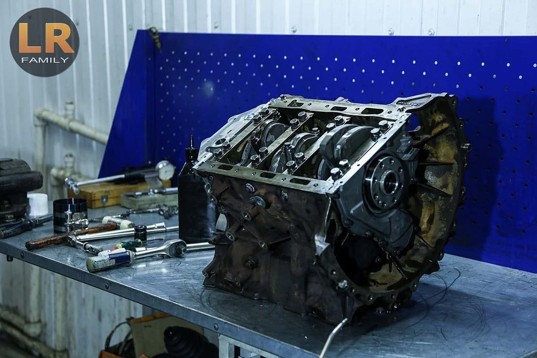Ремонт двигателя Discovery 3 2.7 TDV6